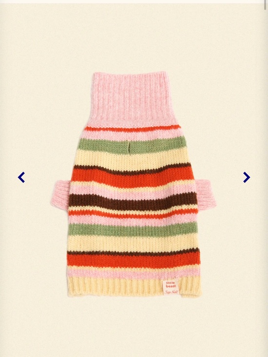 Little Beast x Lisa Says Gah Alaia Polo Sweater M